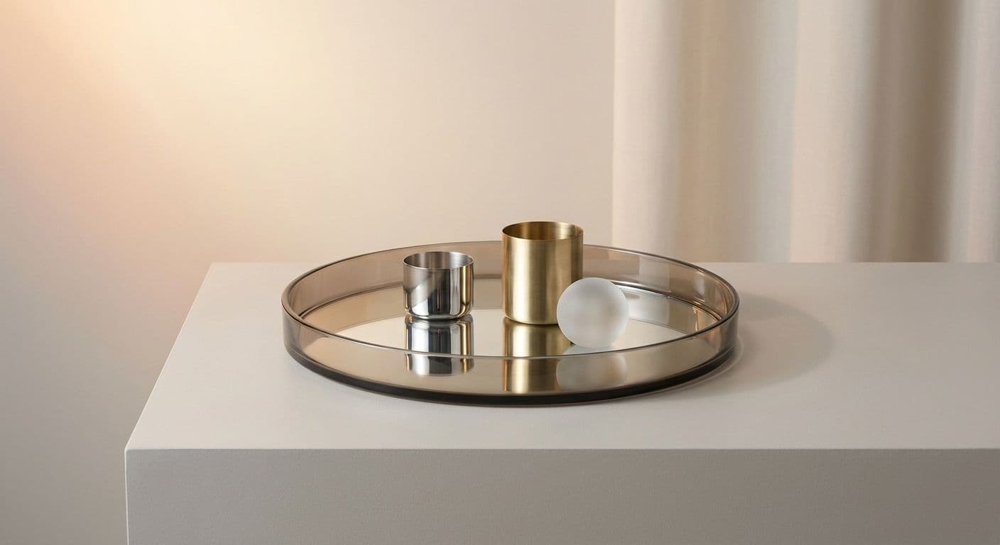 Halo Mirror Tray